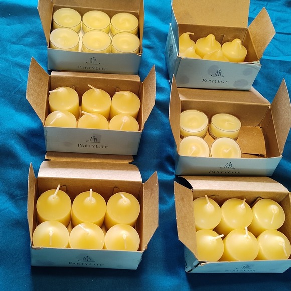 Lily of the valley Party Lite Votive and Tealight candles - Picture 12 of 12